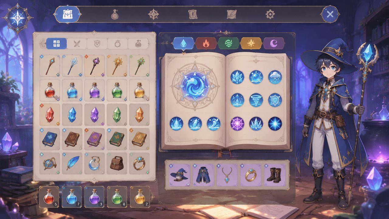 魔法师露娜 存档管理 页面配图 4